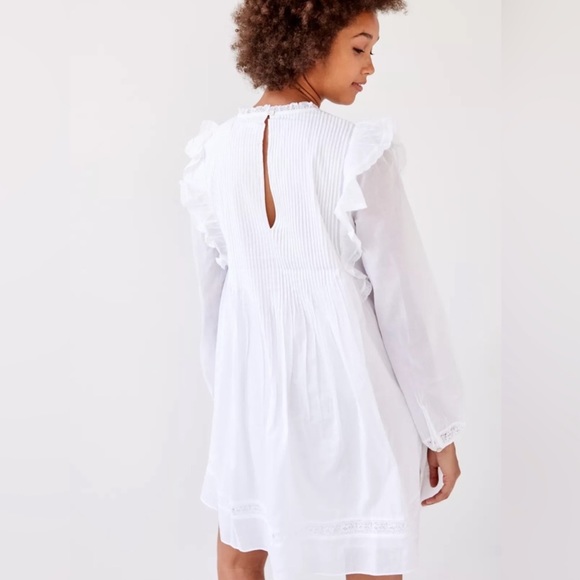 NEW Aritzia Wilfred Elia Dress WHITE - Picture 4 of 11